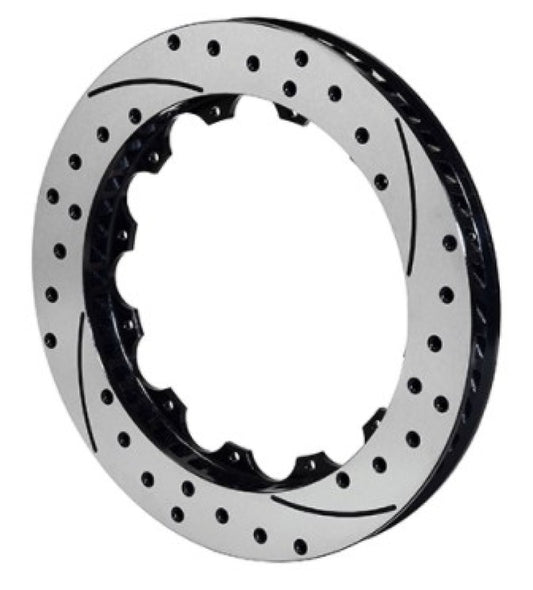 Wilwood Rotor-SRP48 SPC-37-LH-BLK-Drill 12.88 x 1.10 - 12 on 8.75in - #160-13544-BK