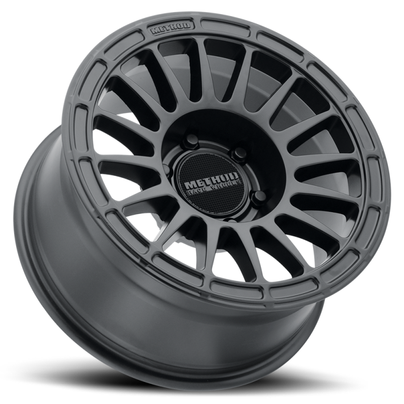 Method MR314 17x7.5 +30mm Offset 5x4.5 73mm CB Matte Black Wheel