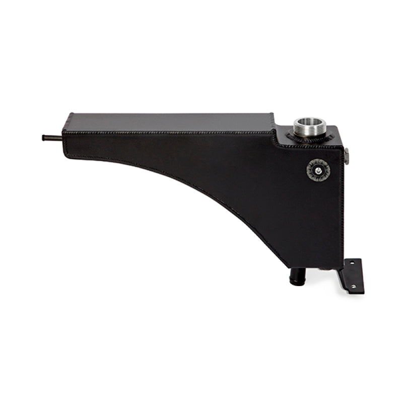 Mishimoto 99-03 Ford 7.3L Powerstroke Aluminum Degas Tank - Micro-Wrinkle Black - #MMRT-F2D-99EMWBK