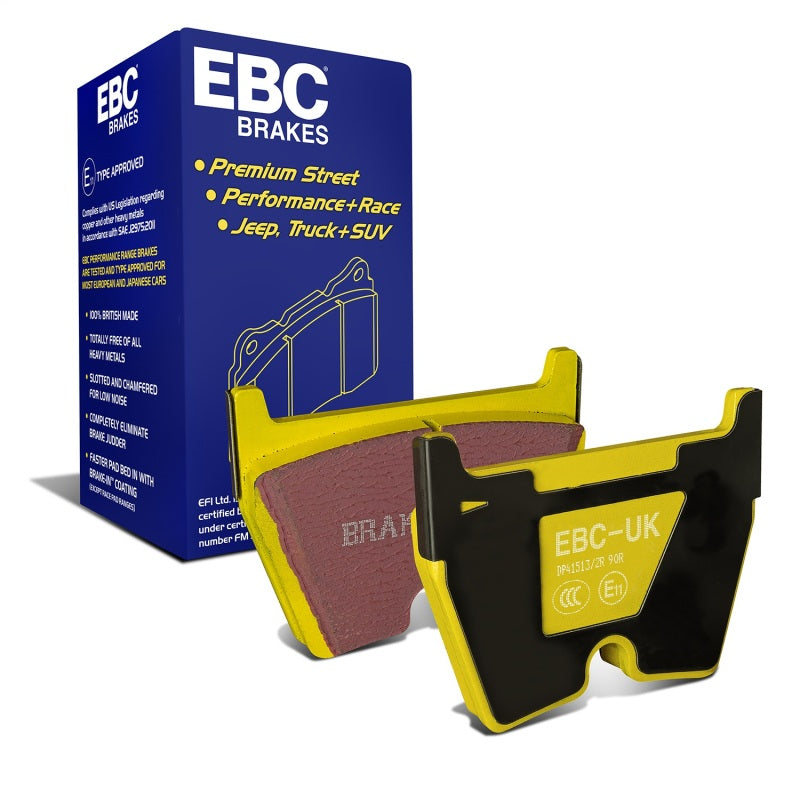 EBC 06-09 Audi RS4 4.2 (Cast Iron Rotors) Yellowstuff Front Brake Pads DP41513R