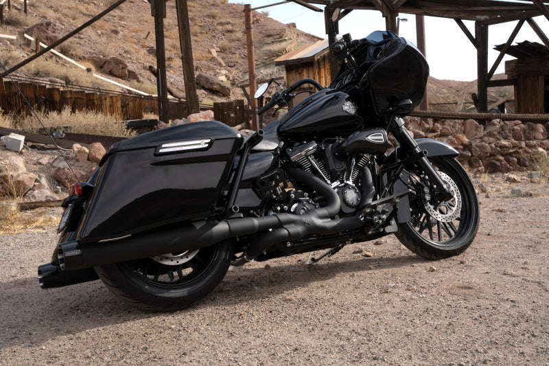 Vance & Hines 46792 Blackbird 450 Slip-Ons Black Contrast for 2017-2026 Harley-Davidson Touring