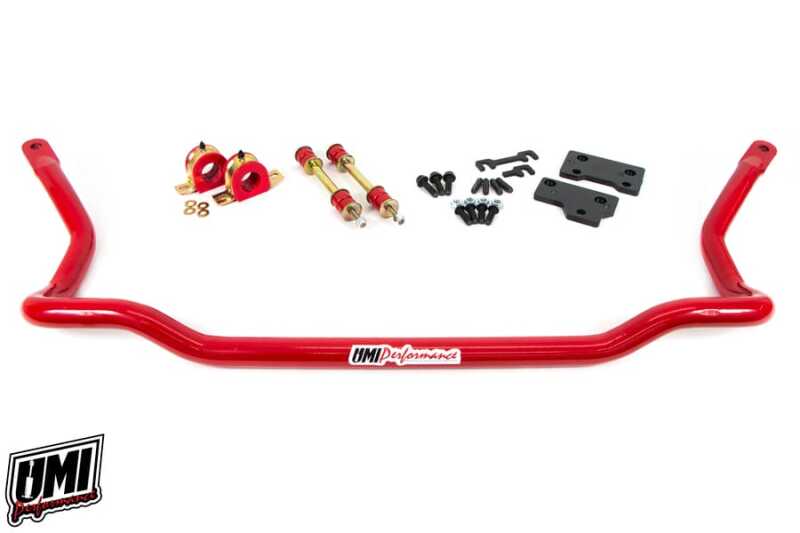 UMI Performance 2117-R Front Sway Bar 35mm Red for 1982-1992 GM F-Body