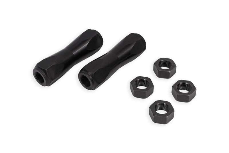 BMR 1964-1970 A-Body / 1978-1987 G-Body Tie Rod Sleeves 5/8in Thread - Black Anodized