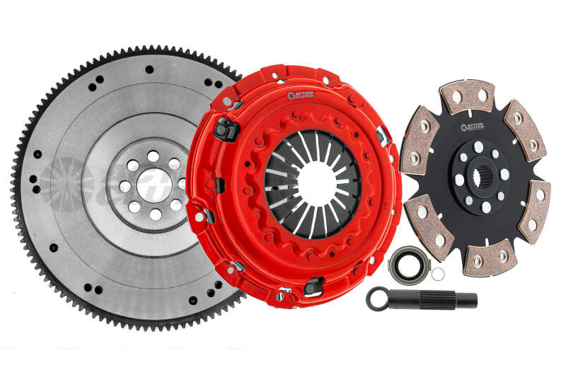 Action Clutch ACR-0668-OEHD Stage 4 Clutch Kit (1MD) with OEHD Flywheel for 2012-2015 Honda Civic Si 2.4L (K24Z7)
