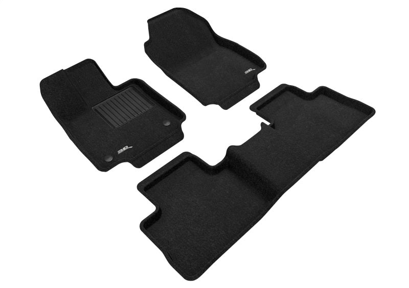 3D MAXpider Elegant Front & Rear Floor Mats for 2019-2022 Toyota RAV4