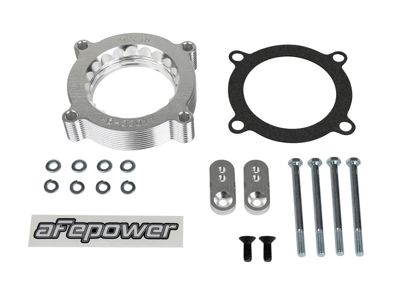 aFe Silver Bullet Throttle Body Spacers TBS Ford F-150 Raptor 10-12 V8-6.2L - #46-33011