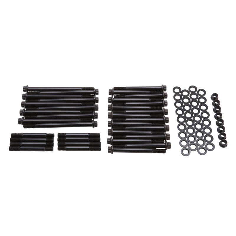 Edelbrock 8513 Head Bolt Kit Chrysler 426 CI Hemi V8 High Performance with Hex Head for Stock