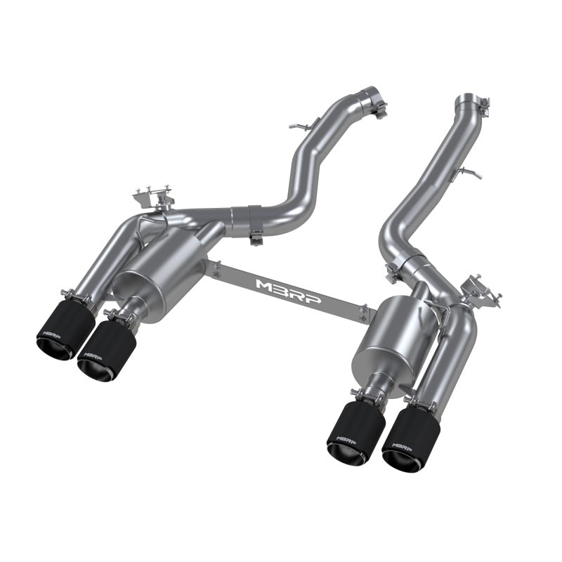 MBRP 18-22 BMW M2 Competition 3.0L T304 3in Resonator-Back Exhaust