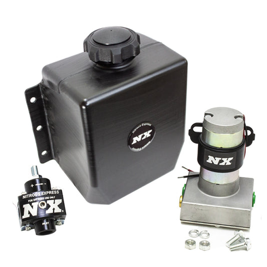 Nitrous Express Stand Alone Fuel Enrichment System w/Fuel Pump/Regulator/3qt