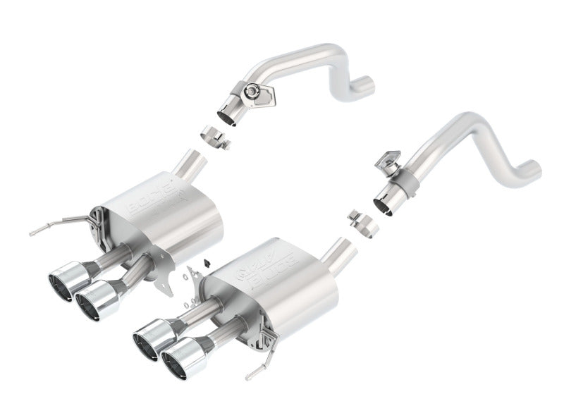 Borla 11863 Axle-Back Exhaust System ATAK for 2014-2019 Chevrolet Corvette Stingray