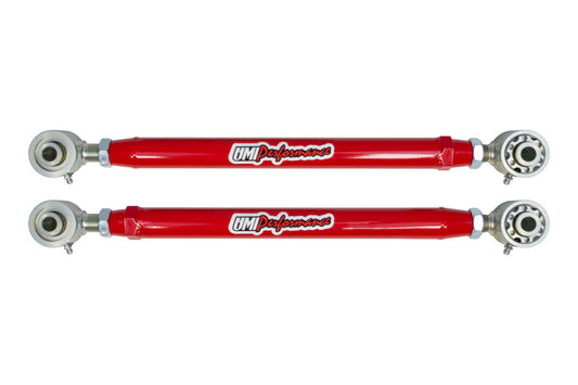 UMI Performance 2524-R Toe Rods Adjustable Roto-Joint Red for 2008-2009 G8