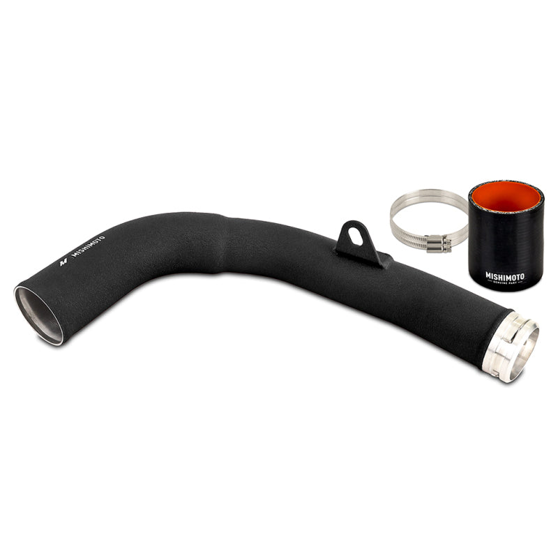 Mishimoto 2022+ Subaru WRX Charge Pipe Micro - Wrinkle Black - #MMICP-WRX-22MWBK