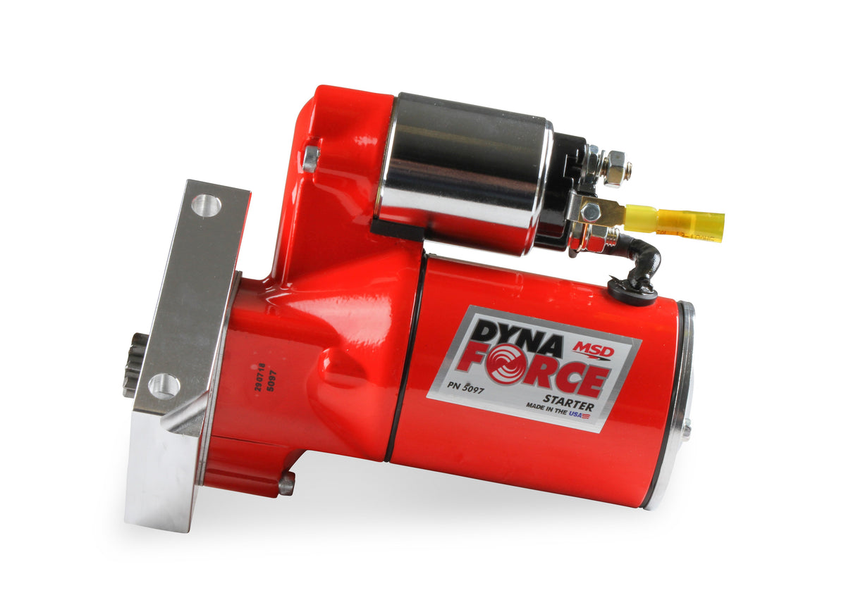 MSD 5097 DynaForce Starter - High Torque - Red