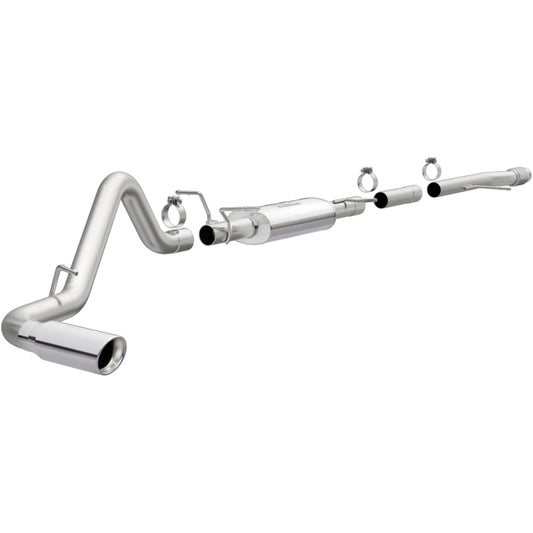 MagnaFlow 15267 14 Chevy Silverado V8 5.3L CC/EC Cab Single P/S Rear Exit Stainless Cat Back Perf Exhaust - #15267