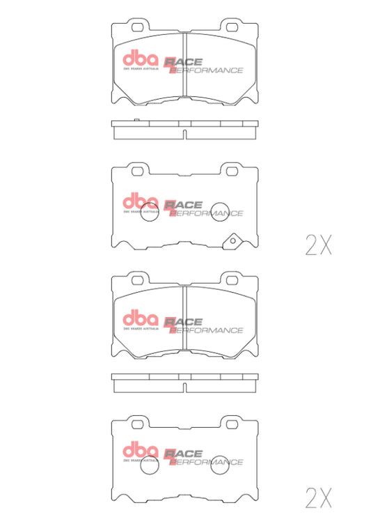 DBA 2023+ Nissan Z (Z34) RP Performance Front Brake Pads - #DB2400RP