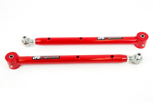 UMI Performance 4014-R Tubular Single Adjustable Lower Control Arms Red