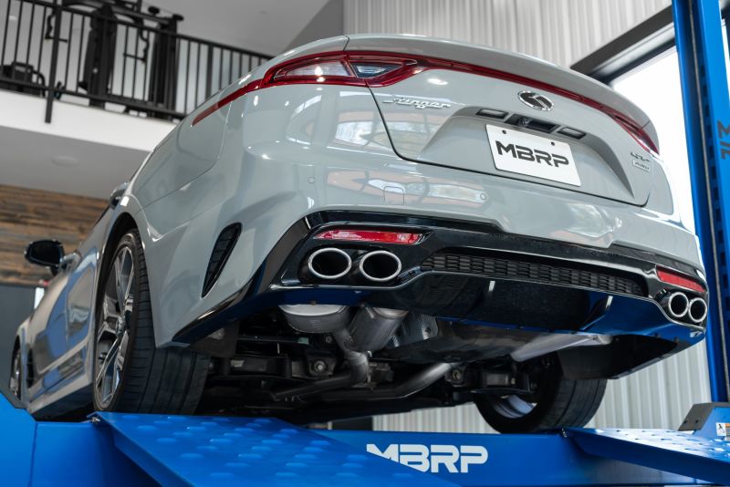 MBRP 2018+ Kia Stinger 3.3L RWD/AWD 2.5in Cat Back w/o Tips