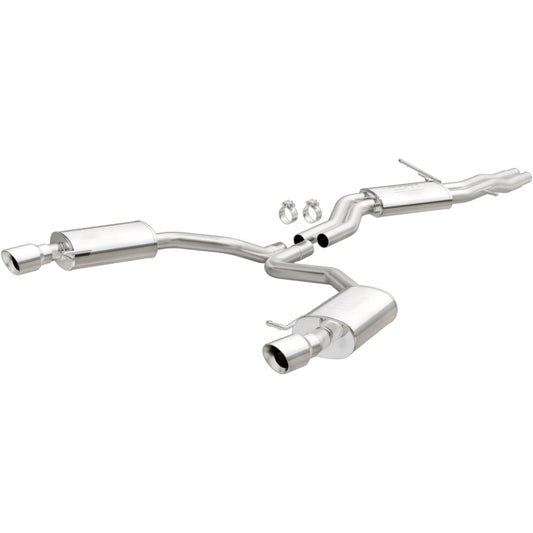 MagnaFlow 19159 Sys C/B 12-15 Audi A6 / A7 3.0L V6 SS 2.5in Dual Split Rear Ext 4in Tips - #19159