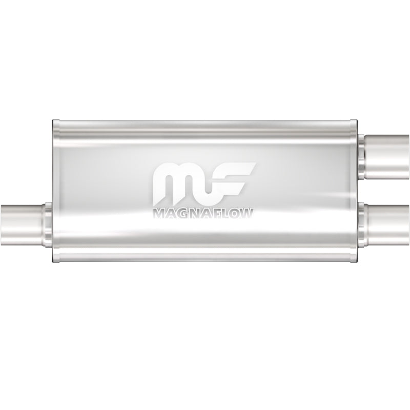 MagnaFlow 12265 Muffler Mag SS 18X5X8 2.5X2.5/2.5 O - #12265