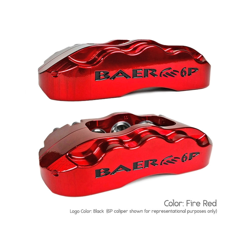 Baer Brakes 70-72 Dodge Challenger STD Studs 13in Pro+ Front SDZ Brake Kit - Fire Red