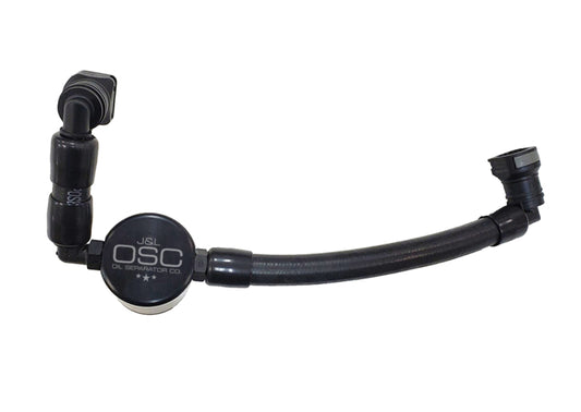 J&L 11-17 Ford Mustang V6 Passenger Side Oil Separator 3.0 V2