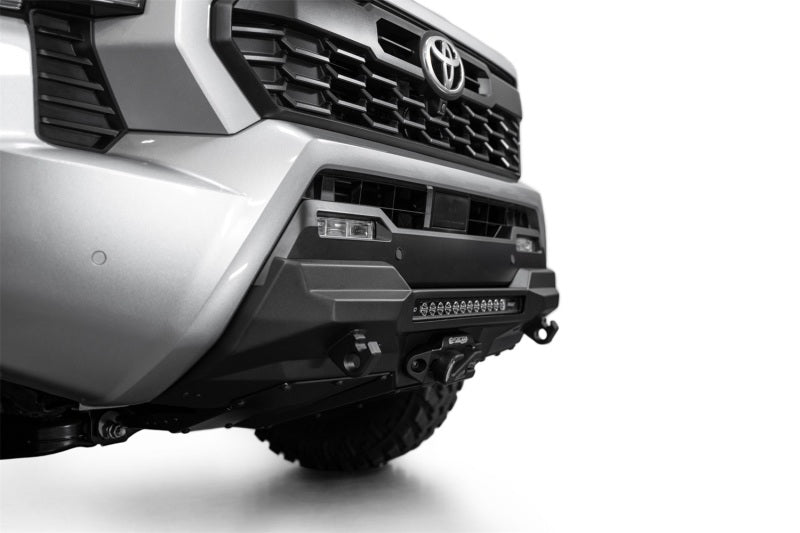 Addictive Desert Designs for 2024 Toyota Tacoma Stealth Center Mount Winch Front Bumper