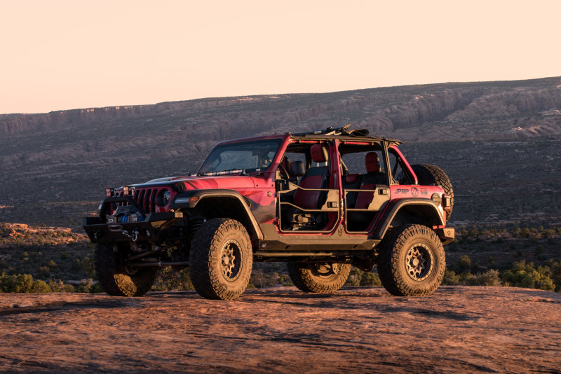 Bestop 20-26 Jeep Gladiator / 18-26 Wrangler JL Element Doors (Front Matte Black)