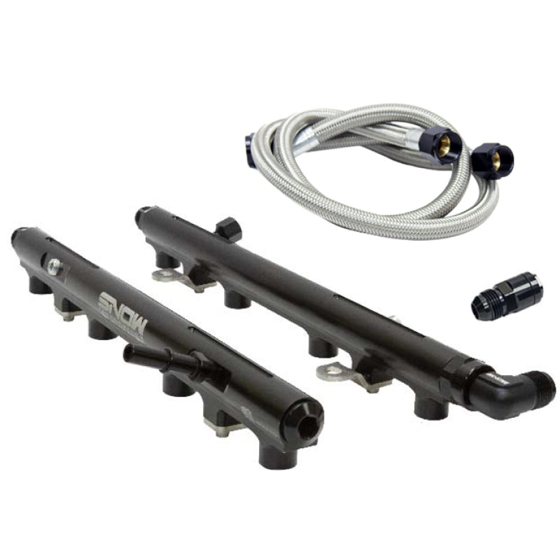 Snow Performance SNF-30112F for 2018+ Ford Coyote Factory Hookup Fuel Rail Kit (Pair)