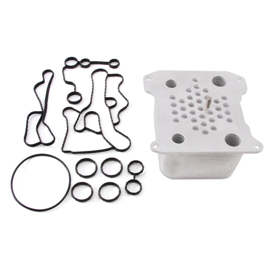 Mishimoto 08-10 Ford 6.4L Powerstroke Replacement Oil Cooler Kit - #MMOC-F2D-08