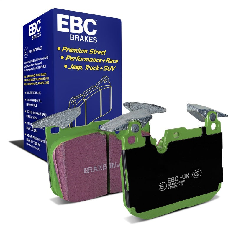 EBC 14+ BMW 228 Coupe 2.0 Turbo Brembo calipers Greenstuff Front Brake Pads DP22130