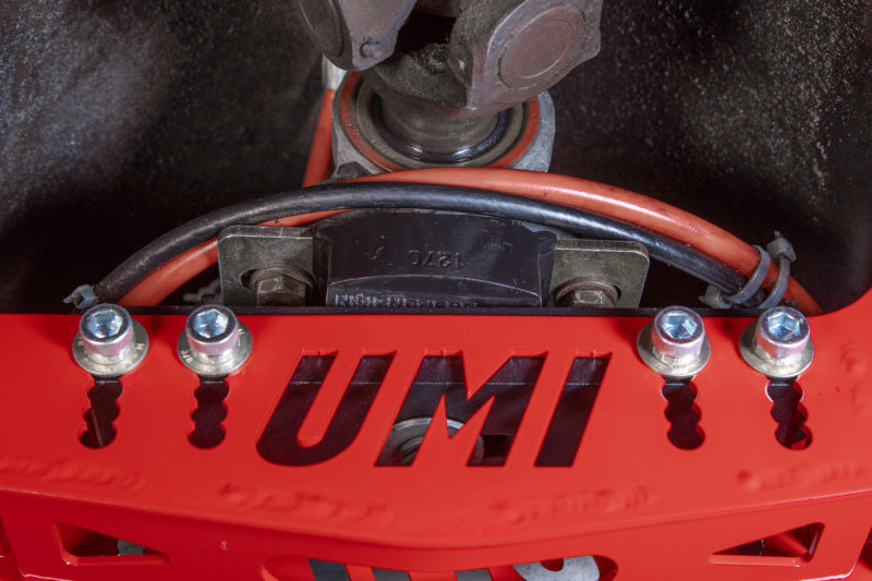 UMI Performance 3108-B Modular Adjustable Transmission Crossmember Black