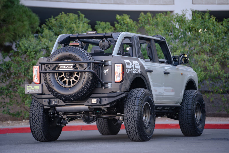 DV8 Offroad 21-22 Ford Bronco FS-15 Series Rock Sliders - #SRBR-01