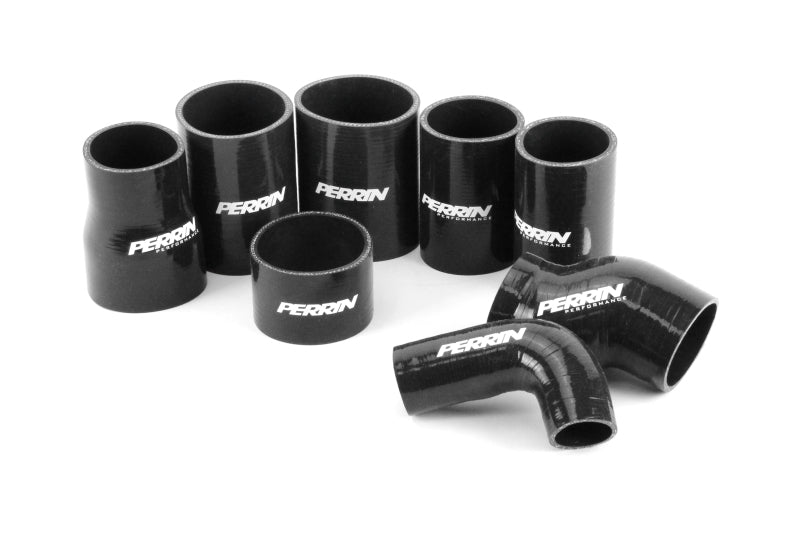 PERRIN 08-14 Subaru WRX Front Mount Intercooler Boost Tube Kit - Black