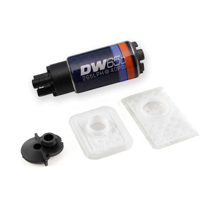 DeatschWerks 97-04 Jeep Wrangler 2.5L/4.0L DW65C 265lph Compact Fuel Pump w/ Install Kit