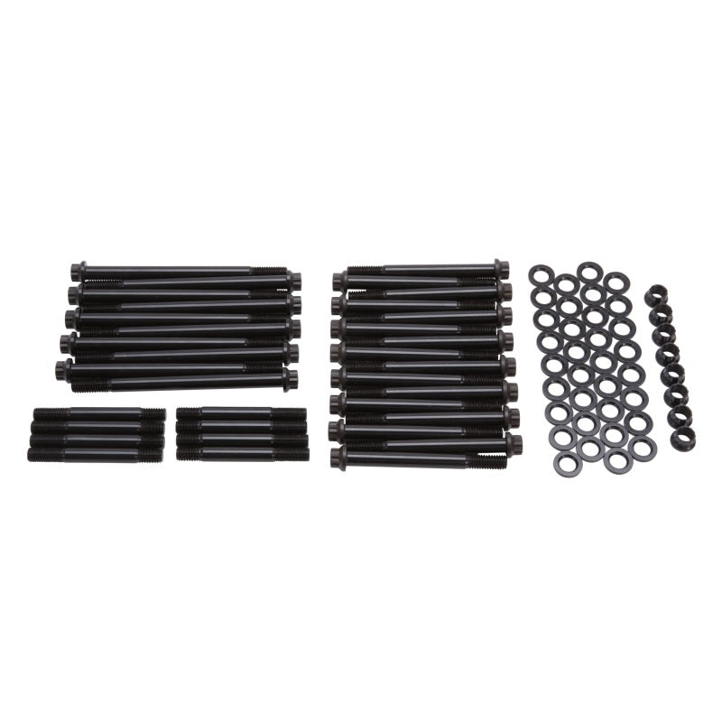 Edelbrock 8513 Head Bolt Kit Chrysler 426 CI Hemi V8 High Performance with Hex Head for Stock