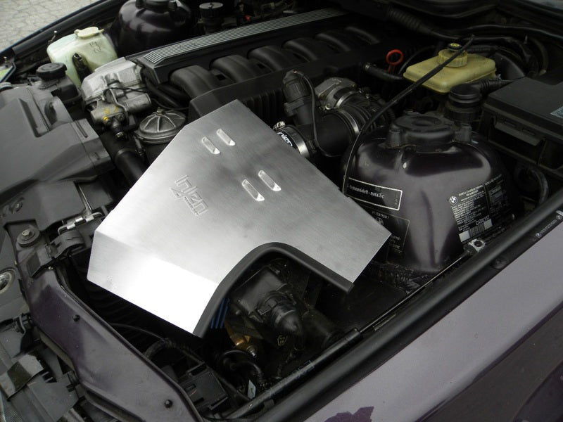 Injen 92-99 BMW E36 323i/325i/328i/M3 3.0L Black Air Intake w/ Heat-Shield and Top Cover - #SP1105BLK