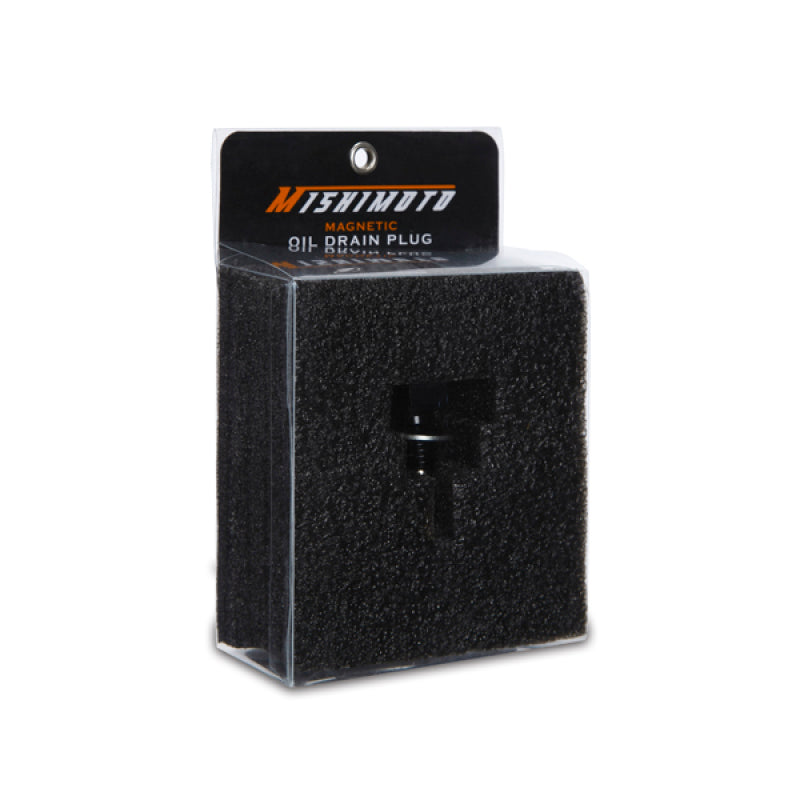 Mishimoto Magnetic Oil Drain Plug M12 x 1.5 Black - #MMODP-1215B