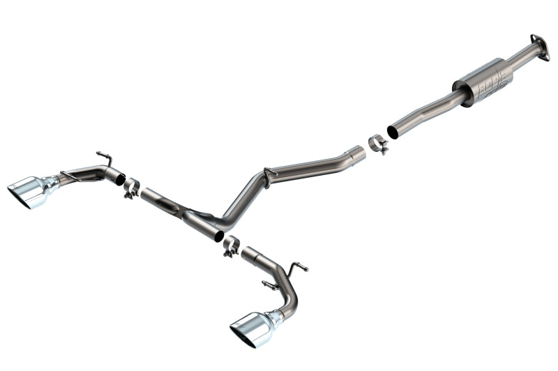 Borla 140910 22-23 Subaru BRZ/Toyota GR86 2.4L RWD AT/MT ATAK Catback Exhaust - Polished Tips - #140910