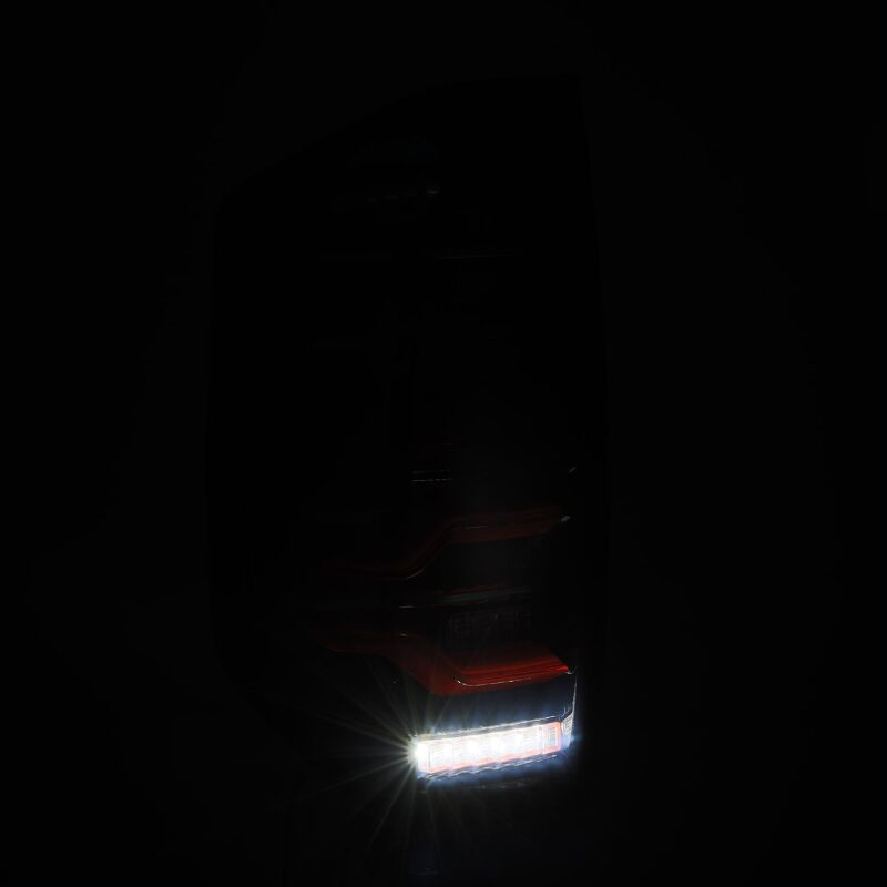 AlphaRex 672050 14-21 Toyota Tundra LUXX LED Taillights Black/Red w/Activation Light/Sequential Signal