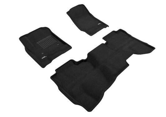 3D MAXpider Elegant Front & Rear Floor Mats for 2014-2018 GMC Sierra 1500