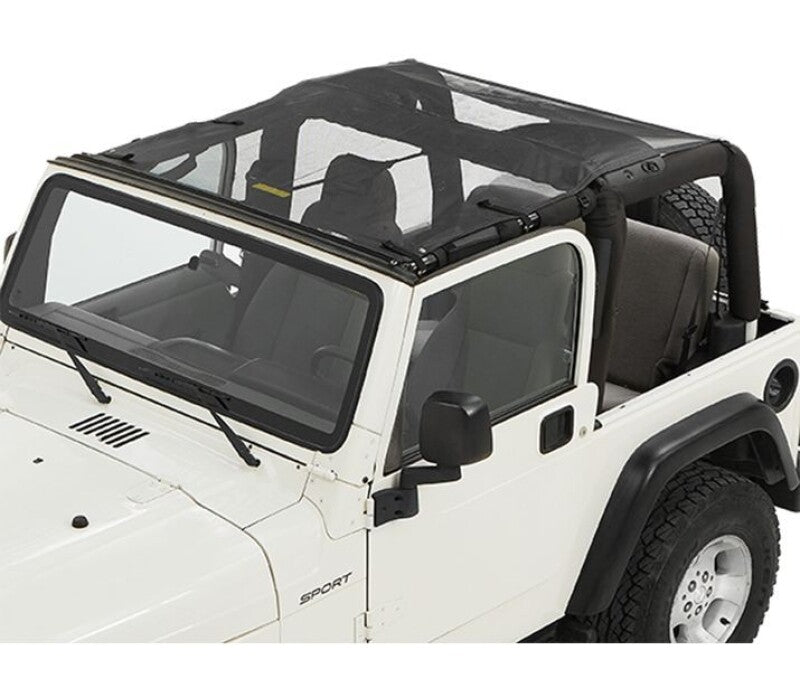 Bestop 97-06 Jeep Wrangler TJ Exc. Unlimited Sun Safari Bikini (Mesh)