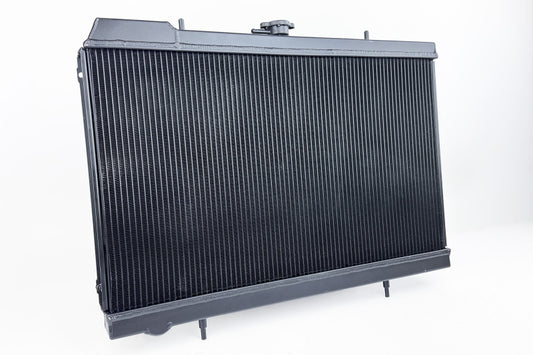 CSF 7229B HP Alum Radiator - Black for 89-94 Nissan GT-R / GTS / GTE / GXi R32