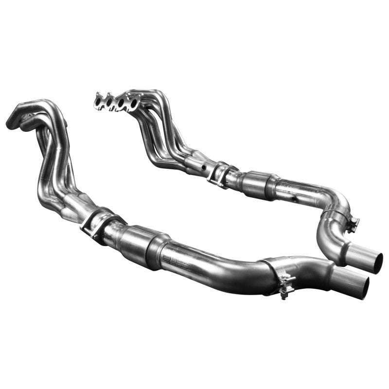 Kooks 1151H631 for 15+ Mustang 5.0L 4V 2in x 3in SS Headers w/Green Catted OEM Connection Pipe