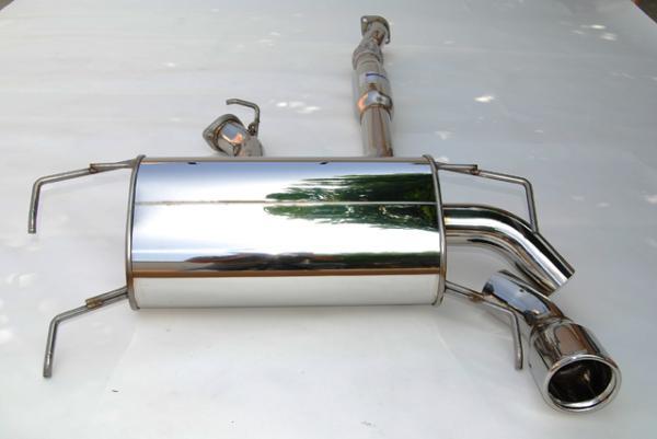 Invidia HS08SW5GT3 08-14 Subaru WRX Hatchback Q300 Rolled S.S.Tip Cat-back Exhaust