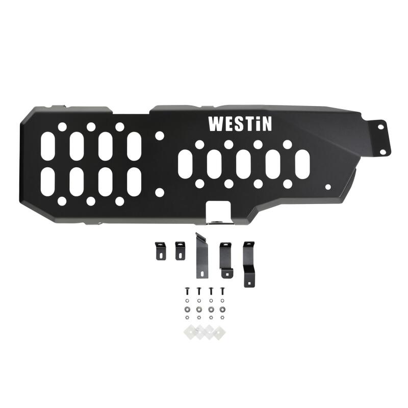 Westin 42-21005 Snyper Skid Plate for 2007-2018 Jeep Wrangler 2Dr Gas Tank Textured Black