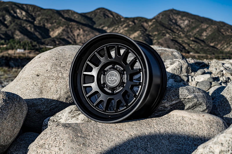 ICON Alloys Cajon 20x9 / 8x170 / 6mm / 5.25in BS Satin Bronze Wheel w/ GB Lip