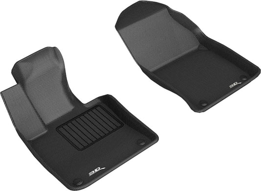 3D MAXpider Kagu Front Floor Mats for 2019-2021 Volvo S60/V60/V60 Cross Country