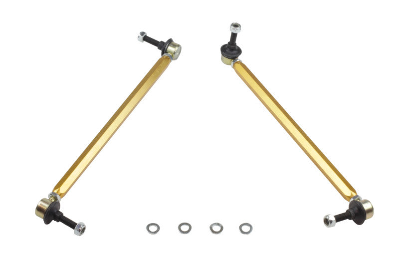Whiteline KLC178 Front Sway Bar Link Assembly Heavy Duty Adjustable Steel Ball (360mm C to C) for 2010-2012 Chevrolet Camaro
