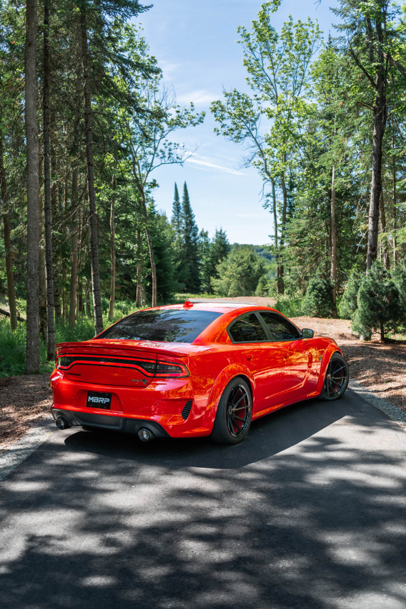 MBRP S7118AL Armor Lite Cat-Back Exhaust - Dual Rear Exit | 2017-2023 Dodge Charger 5.7L/6.2L/6.4L HEMI