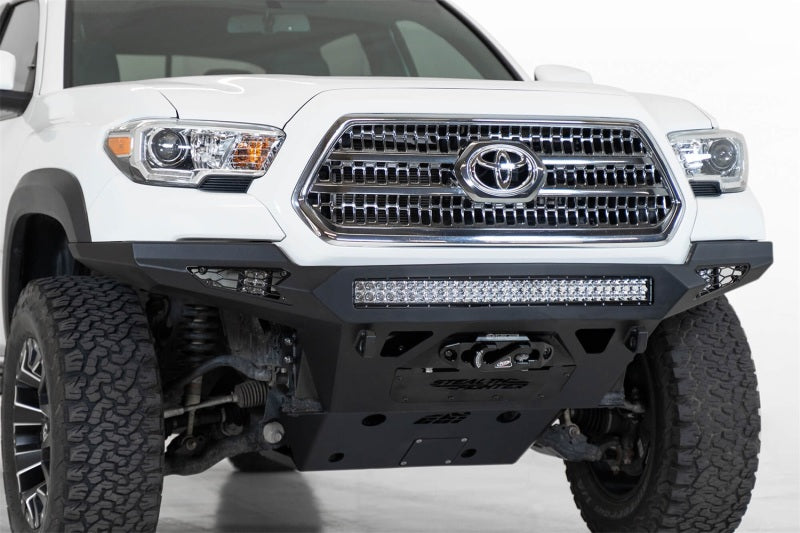 Addictive Desert Designs for 16-19 Toyota Tacoma Stealth Fighter Front Bumper w/ Winch Mount